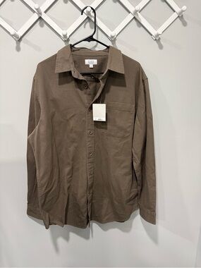 NWT men’s Croft & barrow long sleeve button up